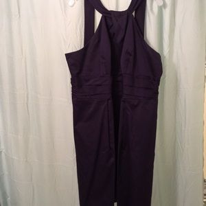 Halter Top Plus Size Bridesmaid Dress